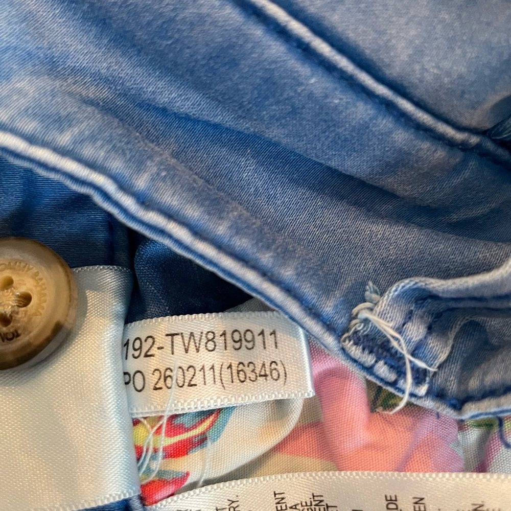 Tommy Bahama Boracay Bermuda size 6 Indigo Coast blue - Picture 6 of 6
